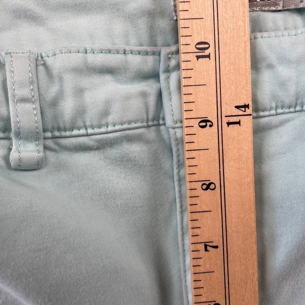 Peter Millar Pants Womens 10 Mint Green Sateen Five Pocket Slim Straight Chino - Picture 4 of 9